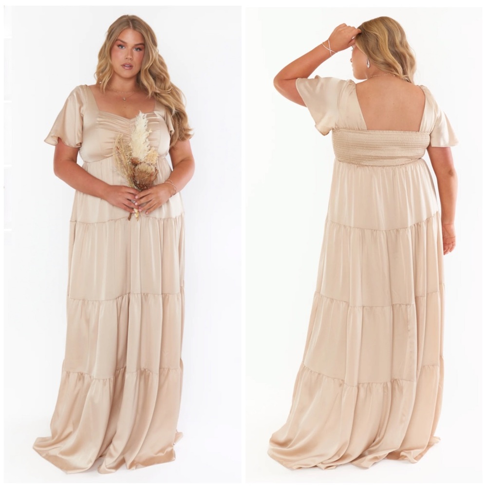 Show Me Your Mumu Nicole Maxi Dress Size XL Special Occasion Formal Empire Waist